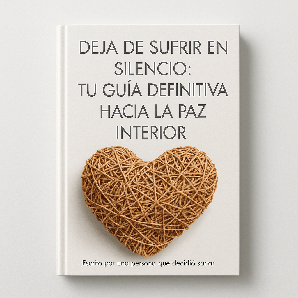 Deja de sufrir en silencio: Guía definitiva para alcanzar la paz interior y el bienestar emocional - Deja de sufrir en silencio