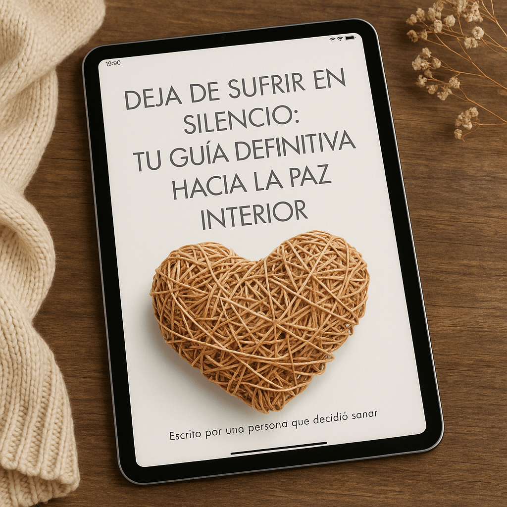 Deja de sufrir en silencio: Guía definitiva para alcanzar la paz interior y el bienestar emocional - Deja de sufrir en silencio