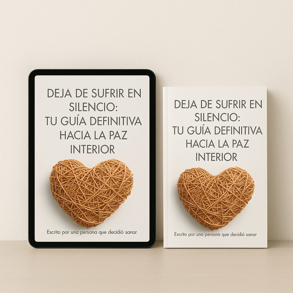 Deja de sufrir en silencio: Guía definitiva para alcanzar la paz interior y el bienestar emocional - Deja de sufrir en silencio