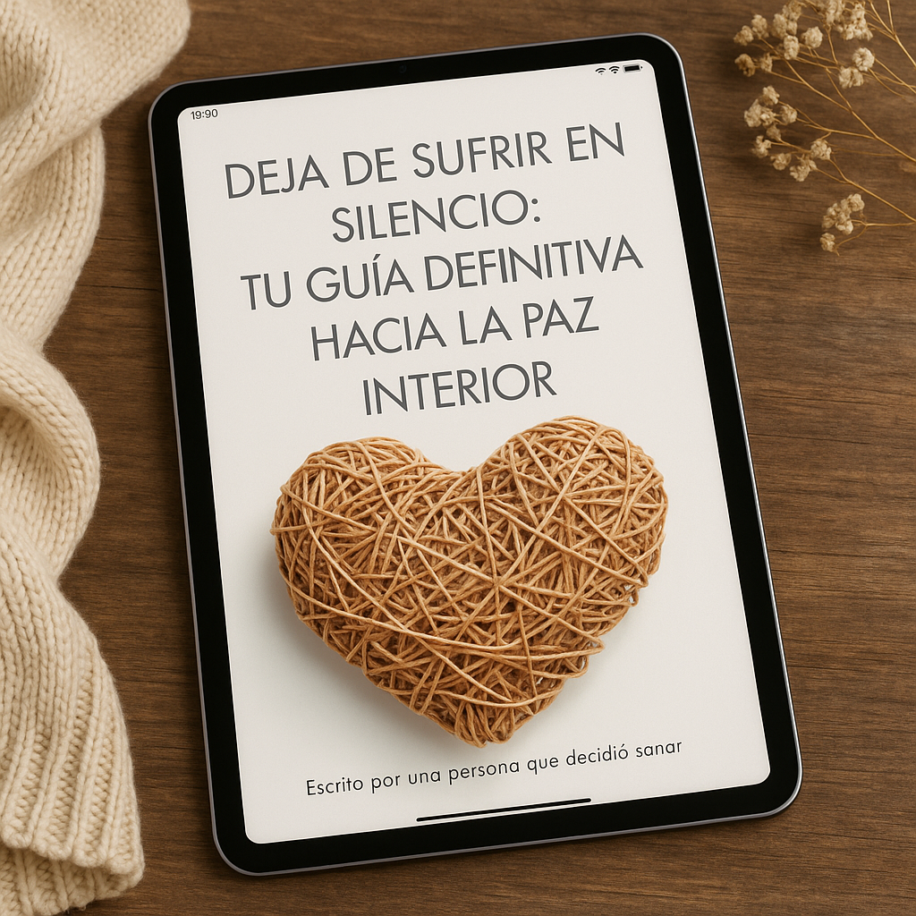 Deja de sufrir en silencio: tu guía definitiva hacia una paz interior
